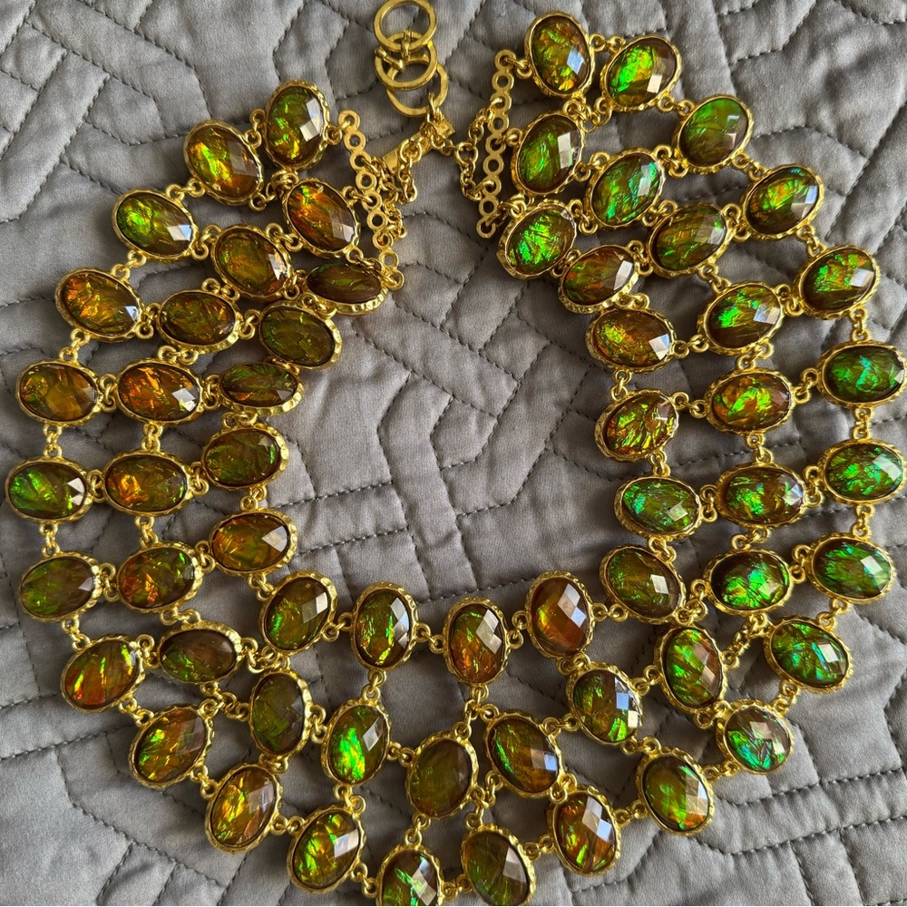 Amrita Singh Reversible Multi-Strand Gemstone Statement Necklace